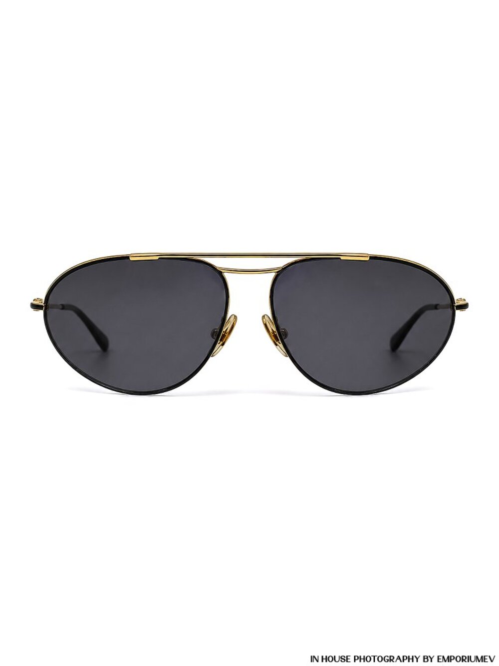 Diesel Skylight Oval Full Rim Gold Sunglasses (0357)